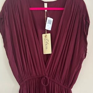 Elan New With Tags Size Large Maxi Coverup Dress